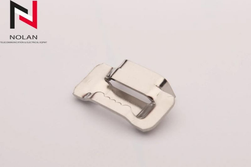 Ear Lokt Stainless Steel Banding Buckle It for Bundle Cable Pole