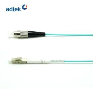 5m 10m 15m White Color Armored Fiber Cable LC-LC Upc Sm 9/125 Duplex Fiber Optic Patch Cord