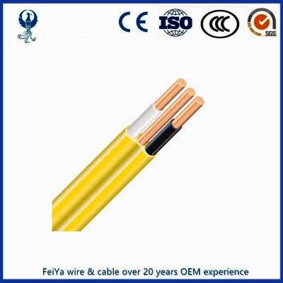 Canada Nmd90 Building Wire PVC/Nylon Insulation Copper Conductors for Canadian Electrical Wire/Cable with cUL/ CSA Certification