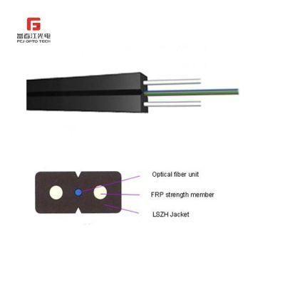 Manufacturer Supply FTTH Fiber Optic Drop Cable 8core GJXFH Separated Fiber Optic Cable