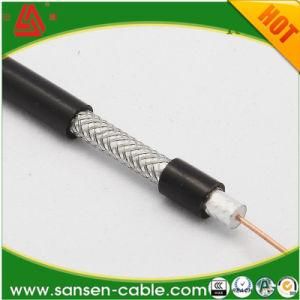 RG6 Coaxial Cable with Tinned-Copper Shielding and Double PVC Sheath