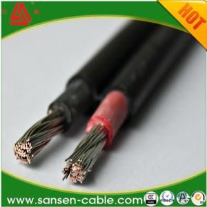 Low Voltage Electrical Wiring Solar PV 2 Copper Core Power Cable, Double Core Cable