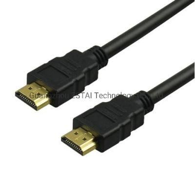 Male to Male High Speed HDMI Cable 1080P Support Audio and Video Transmission