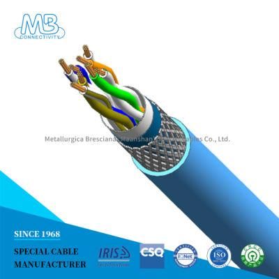 ISO Certified Electric Cable with Non-Toxic Insulation Materials for Industrial Communication and Automation