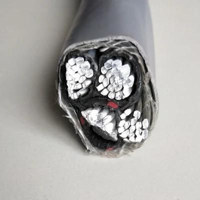 Service Entrance Cable Type Se Ser Seu UL854 Xhhw Insulation PVC Sheath 600V 4-4-4AWG