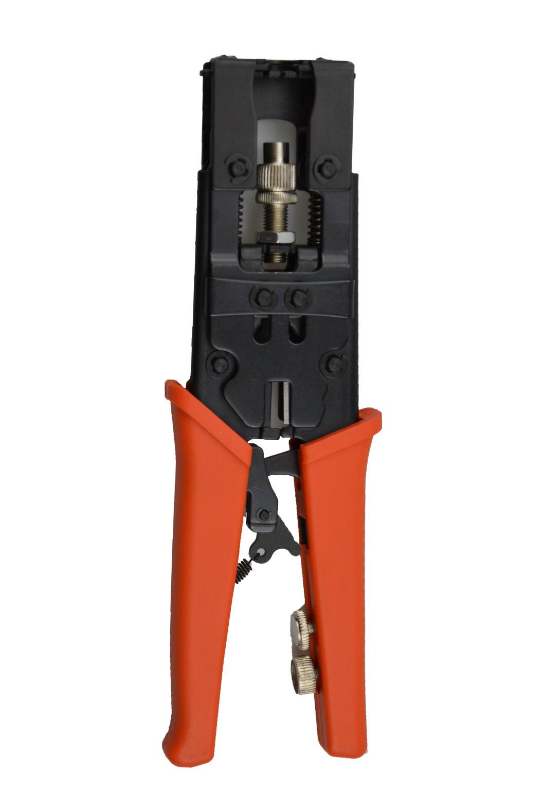 Tool for RJ45 and Cable Stripper RJ45 Rj12 Rj11 Network Cable Crimper Cutting