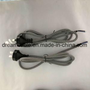 Nylon Braiding 1.5m SAA 2pin Power Cord