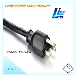 Japan Standard Electrical Power Cord with 7A/12A/15A PSE Certificate