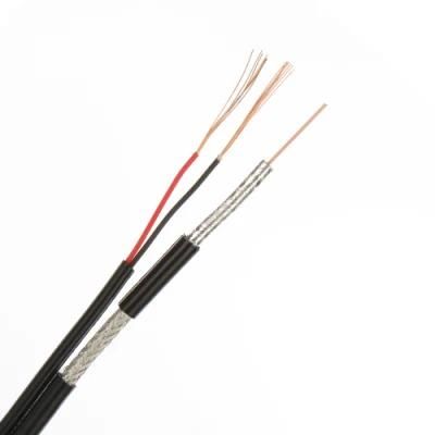 Round Wire Communication Coaxial Cable with Solid Conductor