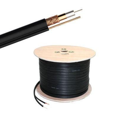Combine Cable for CCTV Camera Security System 1000FT with 2 Power RG6 DC Cable Coaxial