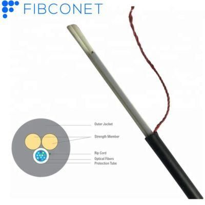 ADSS 2/4//6/8/12 Core 120m 80m Span Non-Metallic Aerial Optic Cable