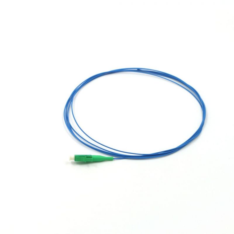 LC/APC Fiber Optics Pigtails with Green Jacket
