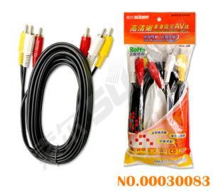 3m Audio Video Cable 3 RCA Male to Male AV Cable