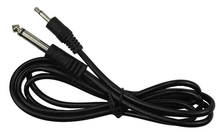 3.5mm/6.35mm Audio Video Black Cable RCA Cable