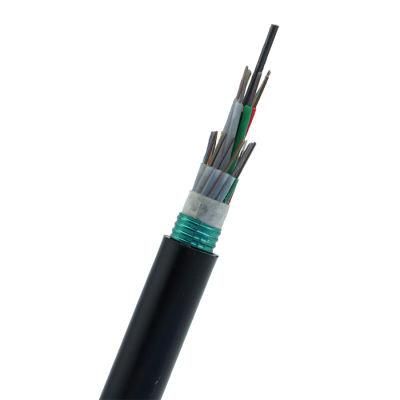 GYTS Multi-Loose Tube Corrugated Steel Armored Outdoor 48 Core Optical Fiber Cable