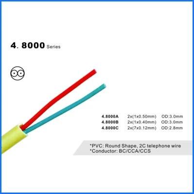 2C Round Telephone Cable (4.8000)