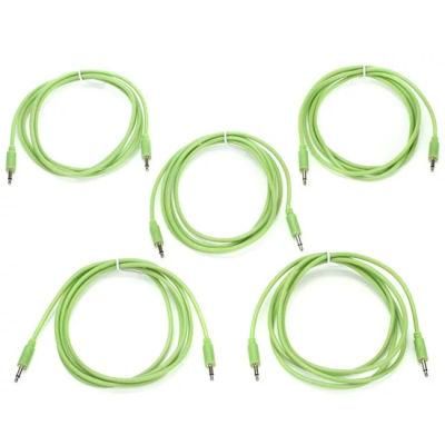 Green Color Glowed DC 3.5mm Audio Auxiliary Mono Cable