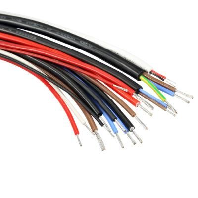 Electric Wire Silicone Rubber Fiberglass Braiding Cable 13 14 16 18 AWG High Temp Silicone Rubber Cable