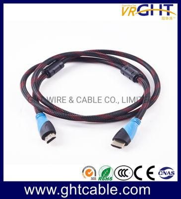 24K Gold Plated 20m 1080P/2160p HDMI Cable Nylon Braid Jacket