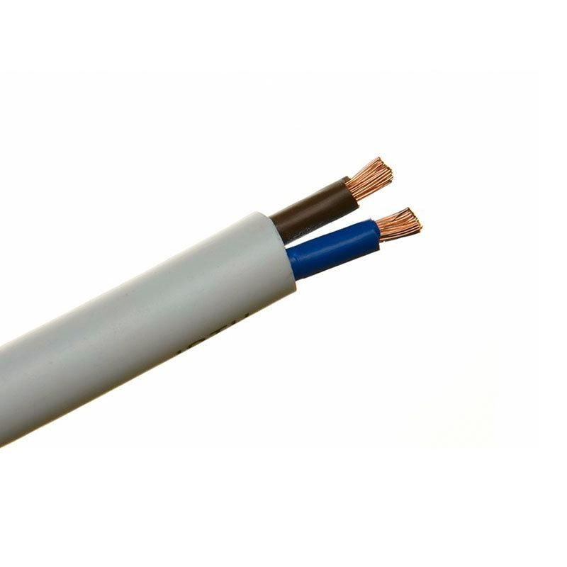 PVC Cable 2cores 1.0mm 1.5mm 2.5mm Flexible Multi Conductor Electrical Cable