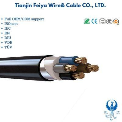 0.6/1kv Nyby Cable Copper Al Conductor 3 Core 16mm 25mm PVC XLPE Power Cable Manufacturer