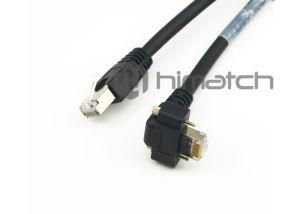 Gige Vision Ethernet Cable with Screws Camera Side for Vision Inspection System