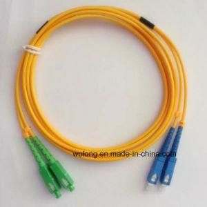Sm Duplex Optic Fiber Patch Cord (connector, 3.0mm Sc/APC SC/PC Jumping cable)