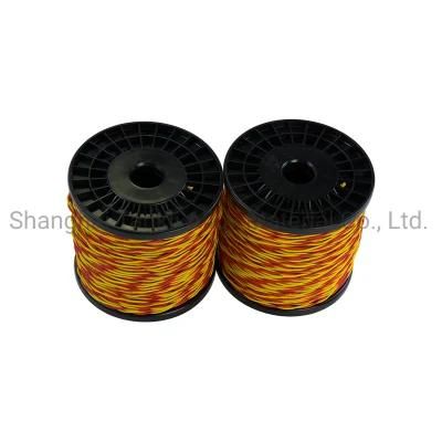 200 degrees silicone resin insulated K type thermocouple extension cable