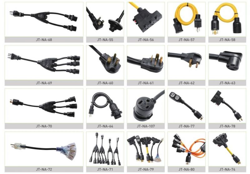Twist Lock Plug America Power Cord Extension Cord NEMA UL CSA