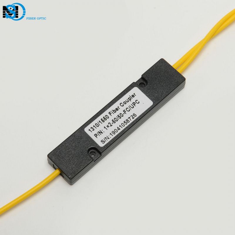 PLC Splitter 1X2 Fiber Optic Splitter and Coupler