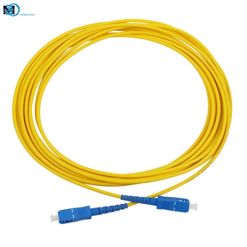 LSZH LC/Upc-Sc/Upc Single-Mode Simplex Fiber Optic Patchcord