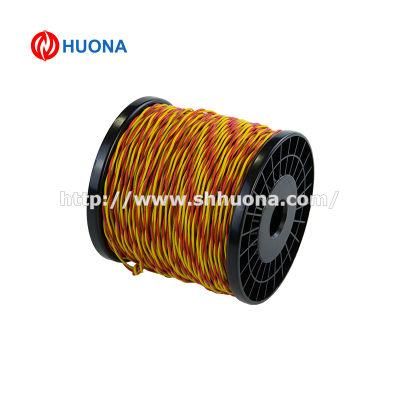 Red Yellow Thermocouple Extension Wire Type K Fiberglass Insulated for Freezers