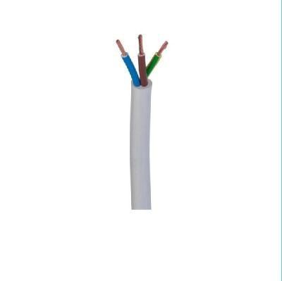 VDE 3 Cores Round White Flex Flexible Cable 0.75mm2 Power Cable H03VV-F