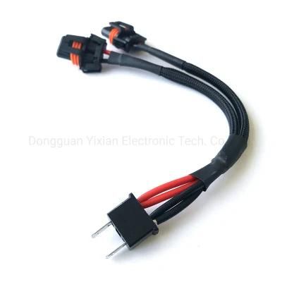 H1 Male to H1/9006/9005 Female Connector Spliter Cable Auto Headlight Extension Wire Harness