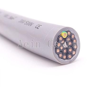 Thermoplastic Insulated and Sheathed Cable Fcvv Flexible Control Cable