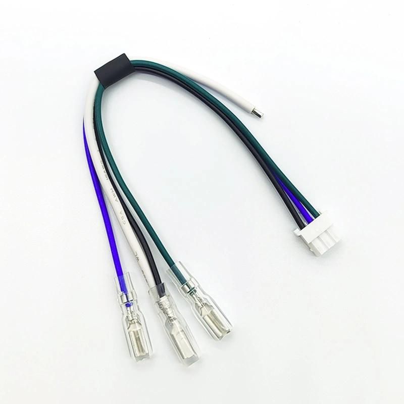 Custom Cable Wire Harness with Connector for Motorcycle Light