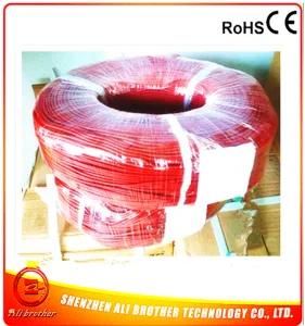 110V 20W/M Diameter 2mm Silicone Rubber Heating Wire