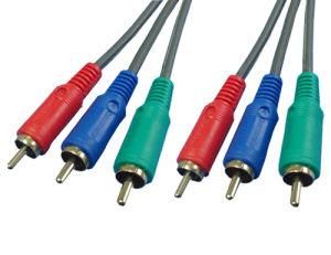 3RCA Male to 3RCA Male RGB Type