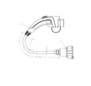 EV Charging Adapter Type1 to Gbt