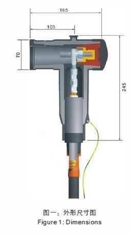 12kv 630A Separable T Connector/T Fore Connector/T Body Connector/Cable Connector