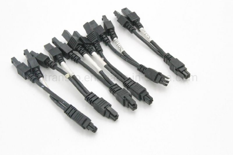 Wire harness with HSD connector, cable connector