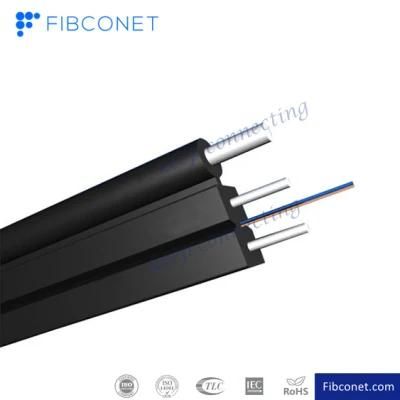 FTTH Outdoor 4 Core G657A1 G657A2 Gjyxch GJYXFCH Fiber Optic Drop Cable