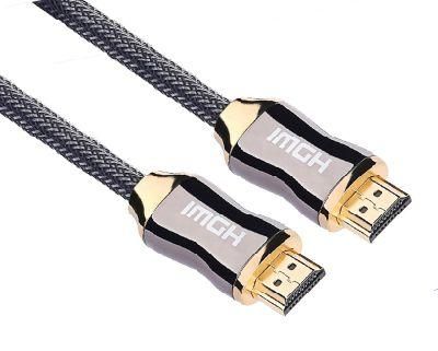 Nylon Braided 3D Hdr 4K 60Hz HDMI Cable 2.0V Computer Monitor Cable