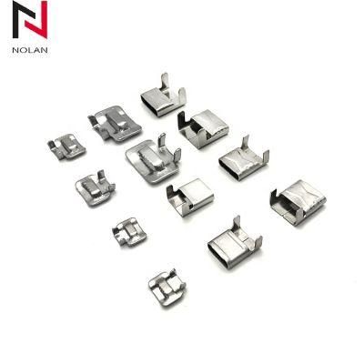 Stainless Steel Buckle Electrical Cable Instalation Stainless Steel Band Buckle