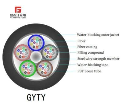 30 Years Manufacturer Single-Mode Outdoor Fiber Optic Cable Singlemode Gyty