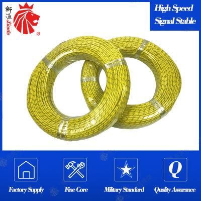 Silicone Braided Cable UL3122 High Temperature Wire 300&ordm; C Fiberglass Weaving Heating Electric Wire Color Size Customizable