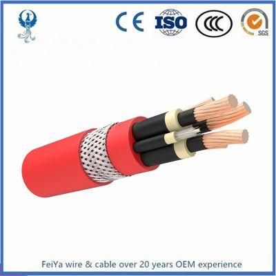 Double Sheath Multi Core Drum Reeling Cable Nshtou Kevlar Braided Power Cable