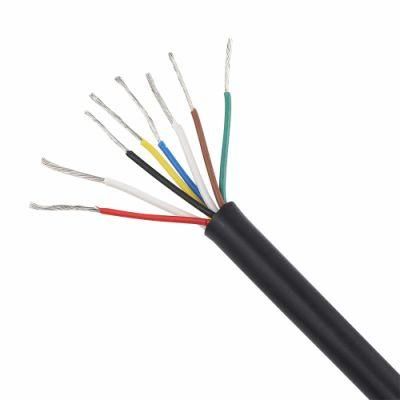Fluoroplastic Shield Wire Silicone Rubber Insulated Cable with 24AWG Dw14