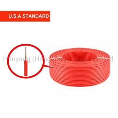 Power Cable Copper Wire Single Core 1.5 mm2 Red 100m Hollow Roll Light Electric Wire Cable