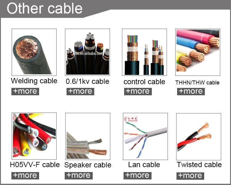 High Quality Electric Cables Popular China, 4 Gauge Wire / Cable